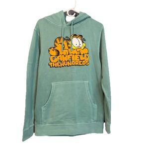 The Hundreds x Garfield‎ Original Hoodie Pigment Green Size S NWT!